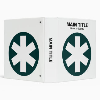 Really Important Asterisk - Dark Green Binder