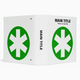 Really Important Asterisk - Green Binder