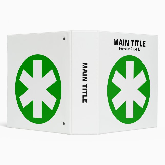 Really Important Asterisk - Green Binder (Background)