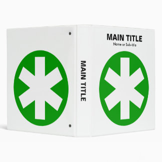 Really Important Asterisk - Green Binder