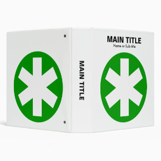 Really Important Asterisk - Green Binder