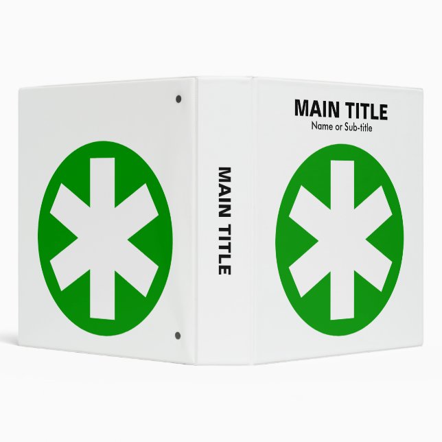 Really Important Asterisk - Green Binder (Background)