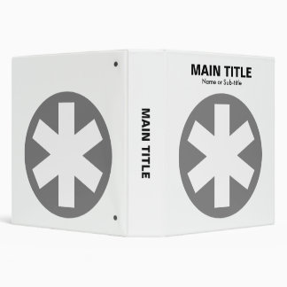 Really Important Asterisk - Grey Binder