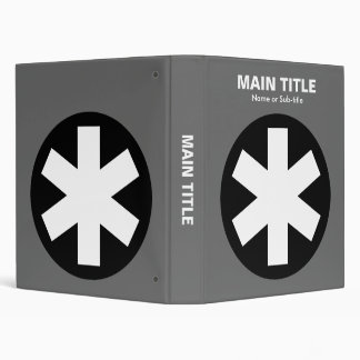 Really Important Asterisk - Grey Binder