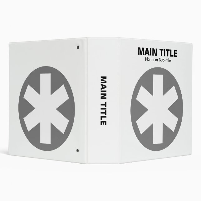 Really Important Asterisk - Grey Binder (Background)