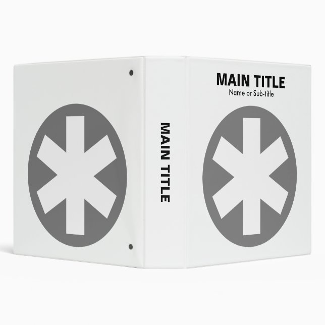 Really Important Asterisk - Grey Binder (Background)