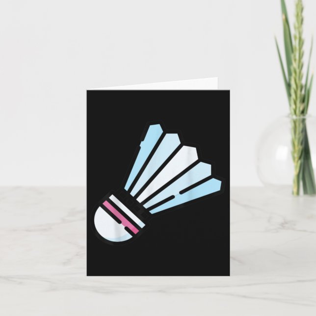 Really Like Badminton Shuttle Birdie 3  Card (Front)