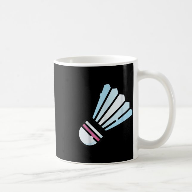 Really Like Badminton Shuttle Birdie 3  Coffee Mug (Right)