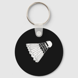 Really Like Badminton Shuttle Birdie Keychain