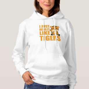 Really Like Tigers Tiger Cute Animals For Kids Hoodie