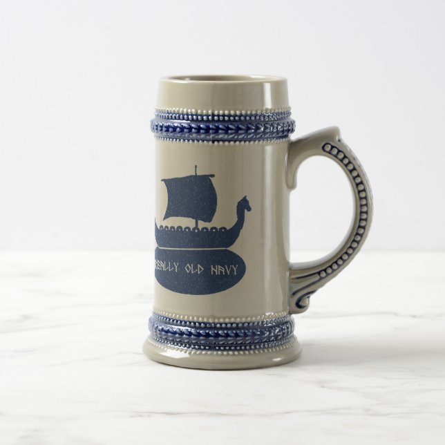 Really Old Navy Stein (Right)