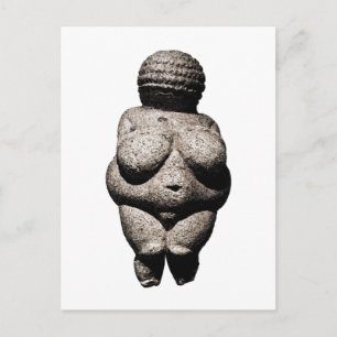 Really Old Women: Venus of Willendorf Postcard
