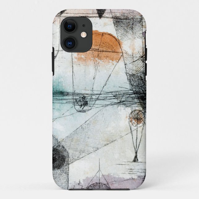 Realm of Air Paul Klee Abstract Expressionist Case-Mate iPhone Case (Back)