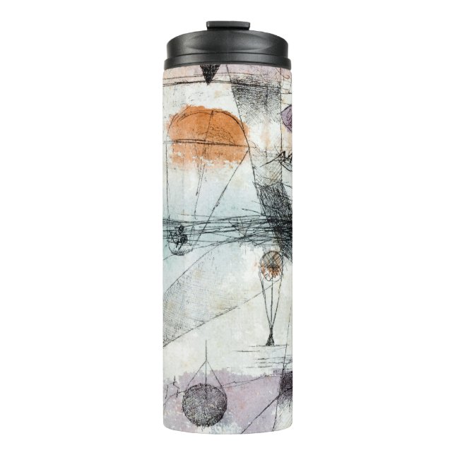 Realm of Air Paul Klee Abstract Expressionist Thermal Tumbler (Front)