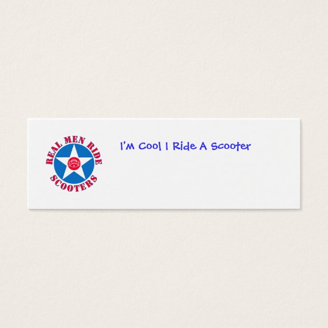 realmen, je suis Cool je roule sur un scooter (Devant)