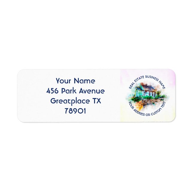 Realtor Agent Real Estate Agency And Business Name (Front)