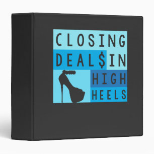 Realtor - Closing Deals In High Heels Binder