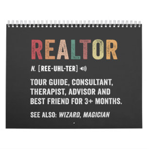 Realtor Funny Citation 2023 Calendrier