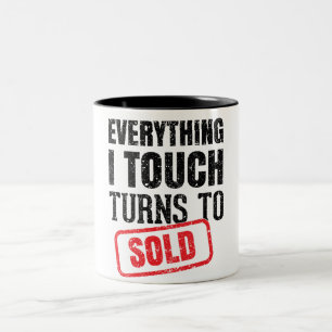 Realtor Funny Distress Mug