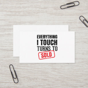 Realtor Funny  Mug Business Card