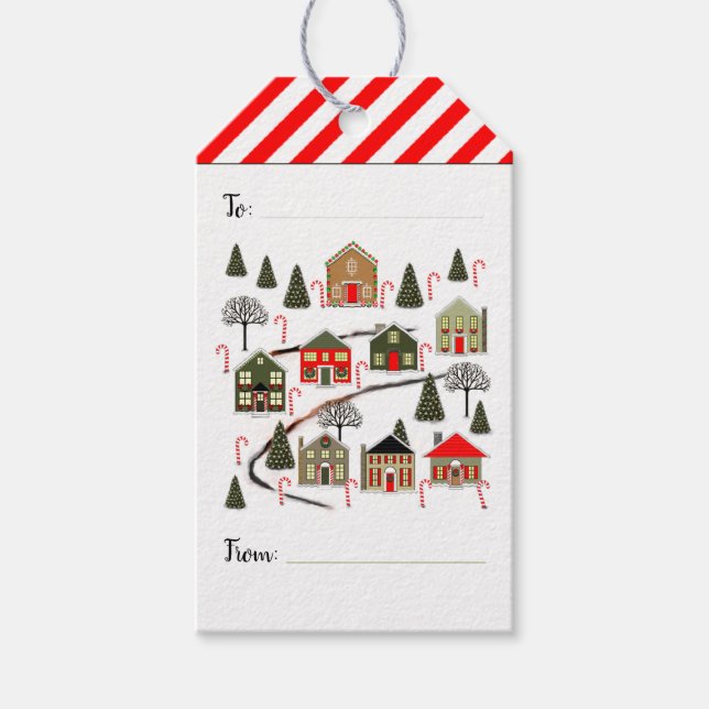 Realtor Holiday Gift Tags (Front)