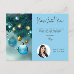 Realtor Home Sweet Home Fêtes Salutations Carte po