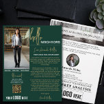 Realtor Introduction Real Estate Farming Letter Flyer<br><div class="desc">The Realtor Introduction Real Estate Farming Letter Flyer in an exquisite emerald green colour scheme, meticulously crafted to make a bold statement and convey professionalism. This flyer is designed to effectively introduce you to your community, combining the warmth of a personalized "Hello Neighbour" letter with the elegance necessary for impactful...</div>