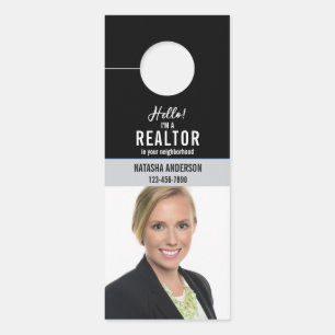 Realtor Just Sold Photo Real Estate Marketing Door Hanger