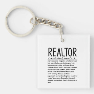 Realtor Keychain