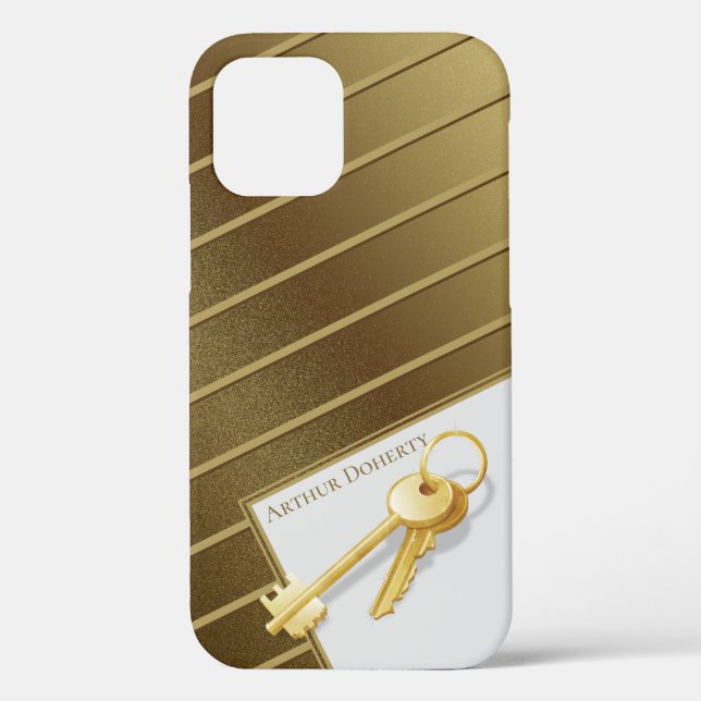 Realtor Keys | Golden Case-Mate iPhone Case (Back)