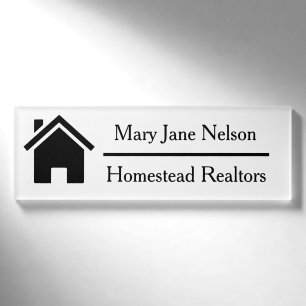 Realtor Name Tag