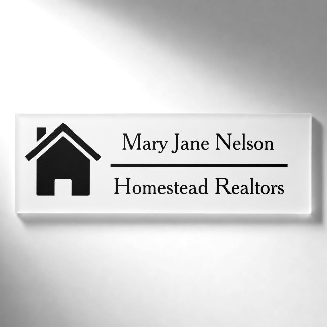 Realtor Name Tag (Front)