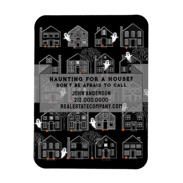 Realtor October Marketing Magnet (Vertical)