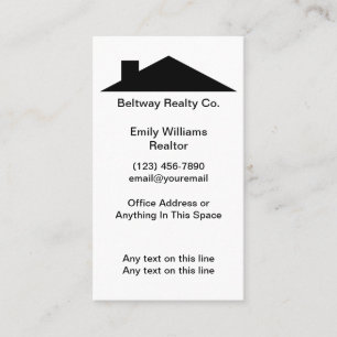 Realtor or Home Services Business Card