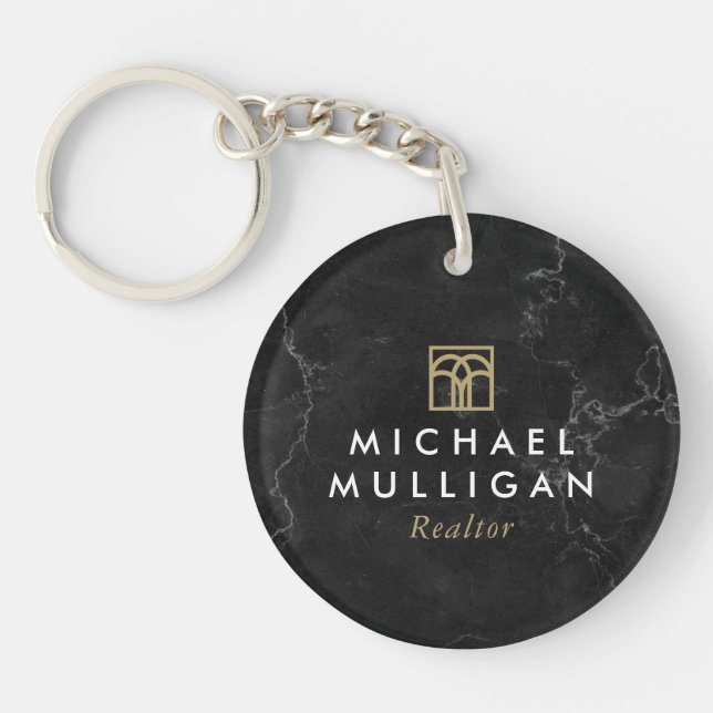 Realtor Personalized Keychain - Marketing Realty (Front)
