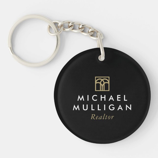 Realtor Personalized Keychain - Marketing Realty (Front)