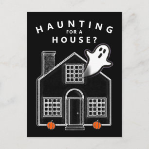 Realtor Real Estate October Halloween Postcards