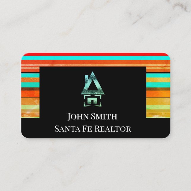Realtor, Realestate, Homes,Santa Fe,Business Cards (Front)