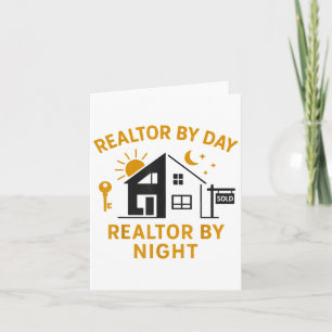 Realtor Realtor By Day Realtor By Night  Card