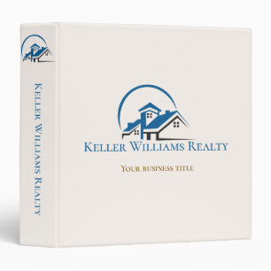 Realtor set your logo Real estate agents  Binder
