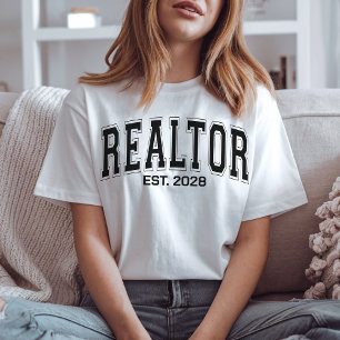 Realtor Shirt, Personalized Real Estate Agent Gift T-Shirt