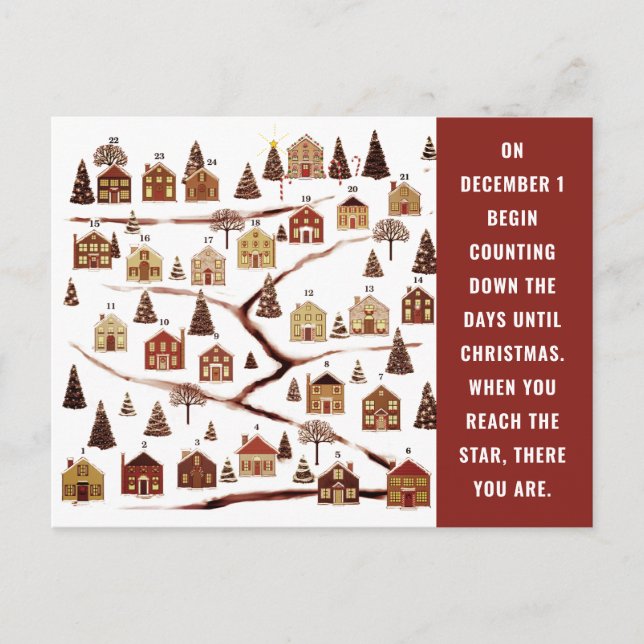 Realtor Thanksgiving Holiday Postcard (Front)