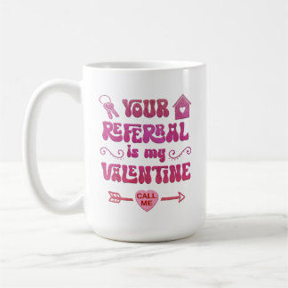 Realtor Valentine, Personalized Real Estate Gift Coffee Mug