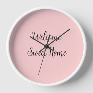 Realtor welcome home housewarming add your name te clock