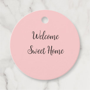 Realtor welcome home housewarming add your name te favour tags