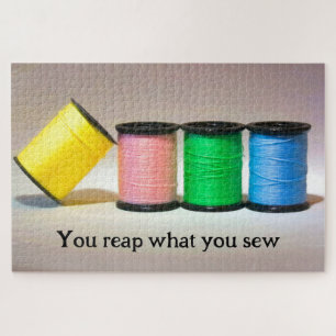 Reap What You Sew Jigsaw Puzzle