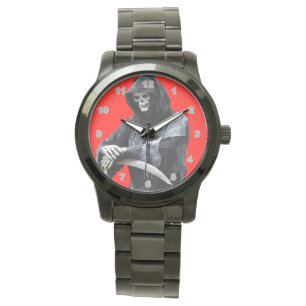 Reaper Custom Oversize Black Bracelet montre homme