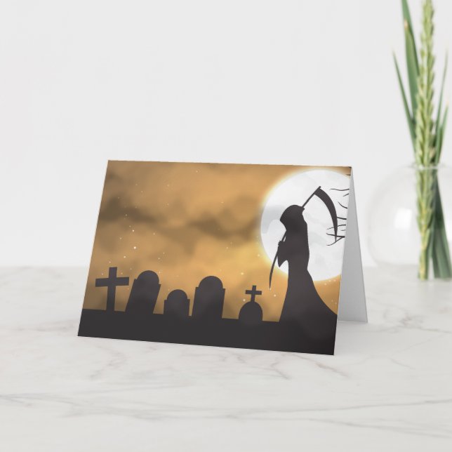Reaper Halloween Card (Front)