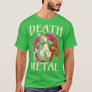 Reaper Rock Satan Unicorn Festivals Death Metal T-Shirt