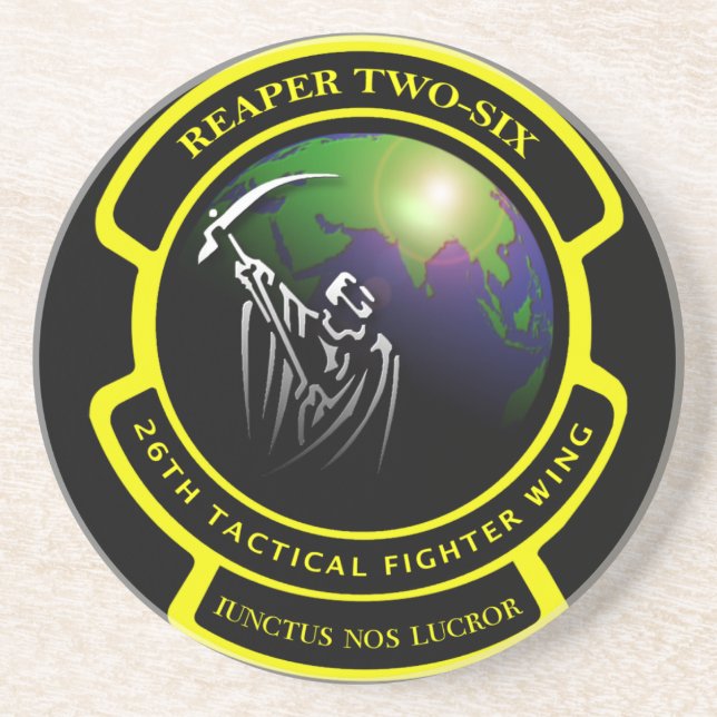 Reaper Two-Six Coaster (Front)
